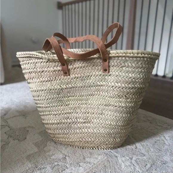 NEW Oversized Woven Beach Bag - Picture 3 of 9